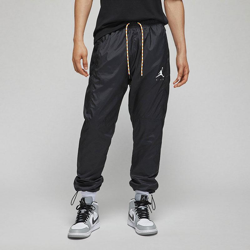 Jordan Knitted Sweatpants Men's Black Moderate Cuffed Pants DM1870-010