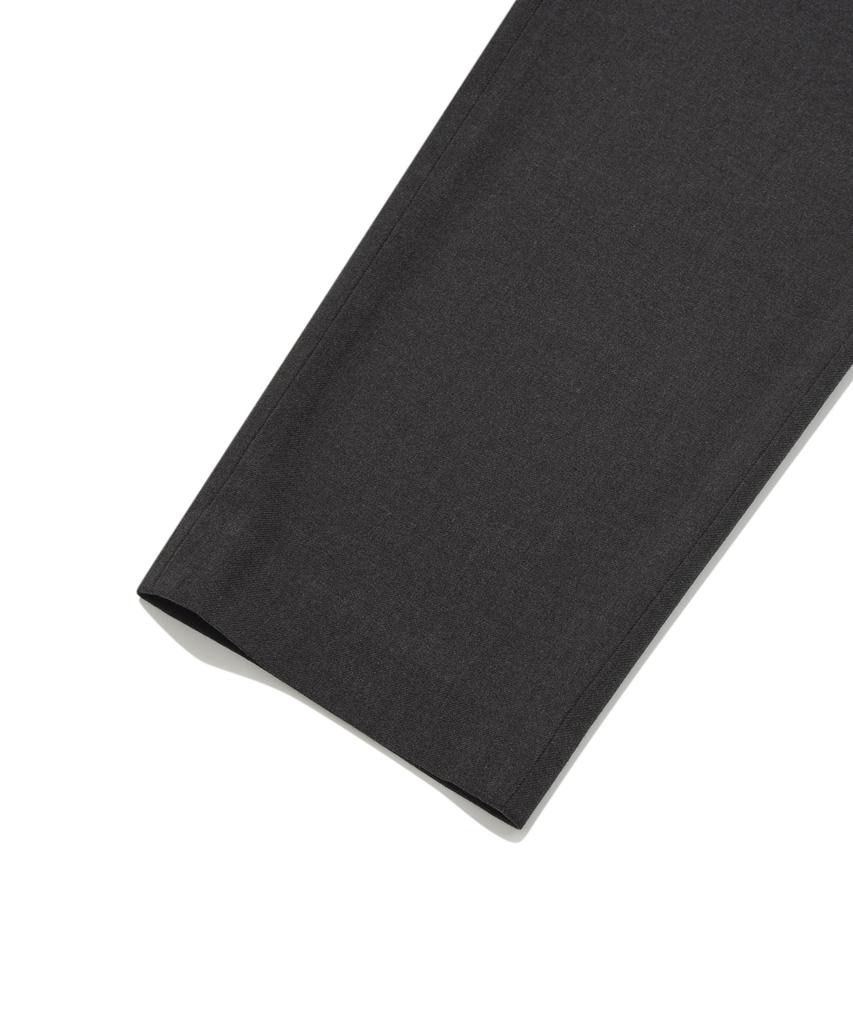 COVERNAT Slim Straight Slacks Pants Charcoal