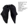 Large Bowknot Hair Claw Clip Non Slip Strong Hold Women Long Thick Thin Hair Shimmery Black Ribbon Bow Clamp Hair Accessories