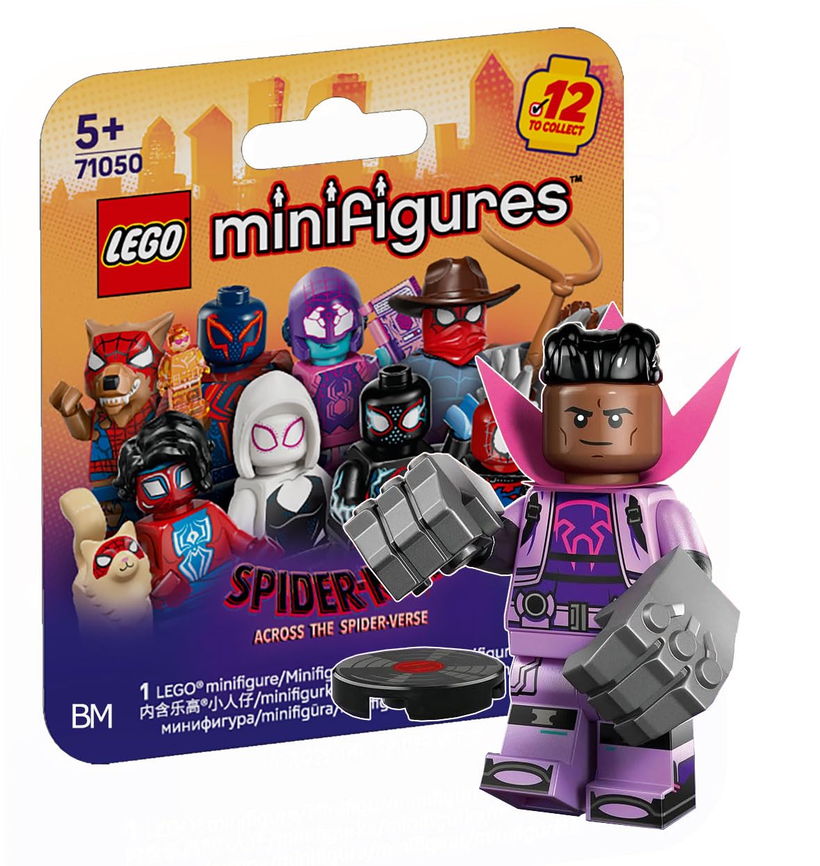 

LEGO Spider-Man: Across the Spider-Verse Minifigure Miles G. Morales/Prowler [71050-3]