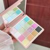 KAPEL 16-Color Multi-use Eyeshadow Palette: Matte, Glitter & Shimmer Finishes for Long-lasting Contour