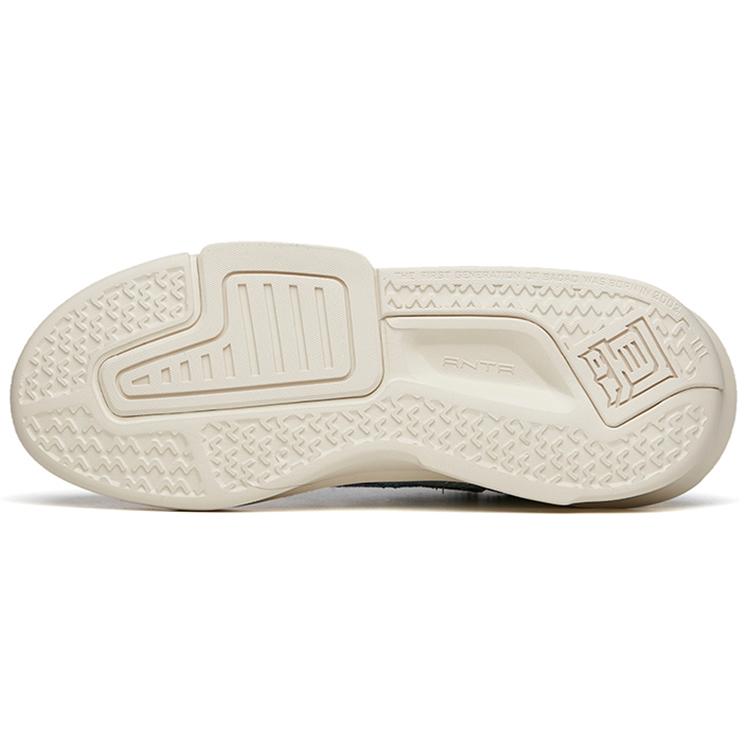 New ANTA Shock The Game 3 Low 'Grey Blue' 112218084-7