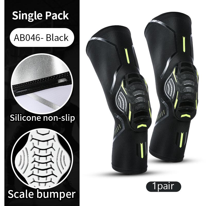 1 Piece Knee Brace Strap Patella Medial Support Strong Meniscus Silicone Compression Protection Sport Kneepads Running Basket