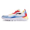Li-Ning Retro Trend Casual Low-Top Running Shoes Unisex Sneakers White Blue AGCQ245-1