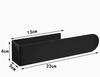 Stainless Steel Towel Bar Holder with Hooks, Wall Mounted Bathroom Hand Towel Rack, Multi-Purpose Robe Hook Rack