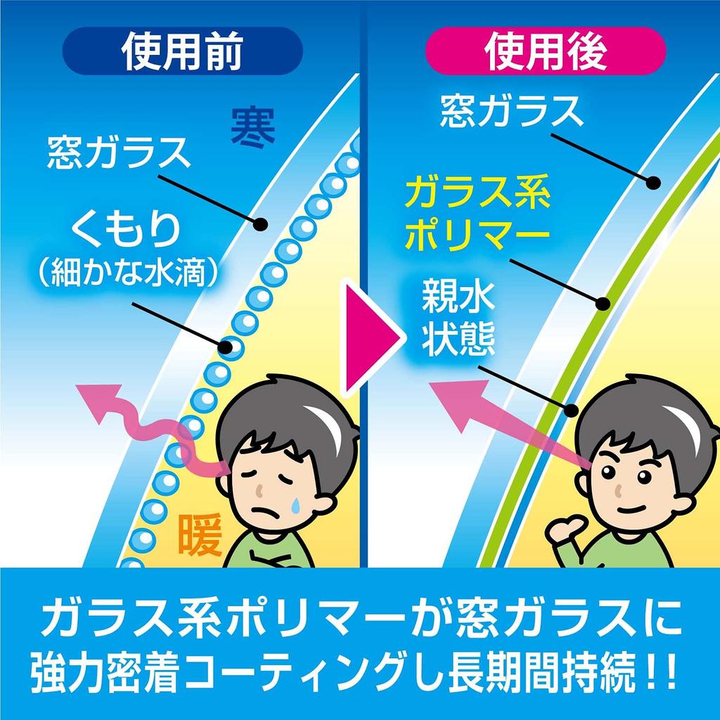 Prostaff A-13 Car Wash Supplies, Glass Anti-Fog for Interior Windows, No Fog, 1.6 Fl Oz (45 Ml)