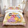 Princesses Floral Frame Print 3Pcs Bedding Setduvet Cover With 2 Bedropillowcase Home Birthday Gift