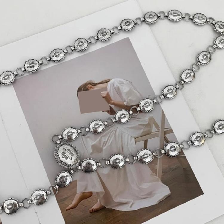 Ethnic Waist Chain for Women Banquet Seaside Ladies Waist Skinny Dress Belt