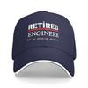 Retired Engineer-not my problem anymore Baseball Cap Sports Cap Brand Man cap Men's Women's