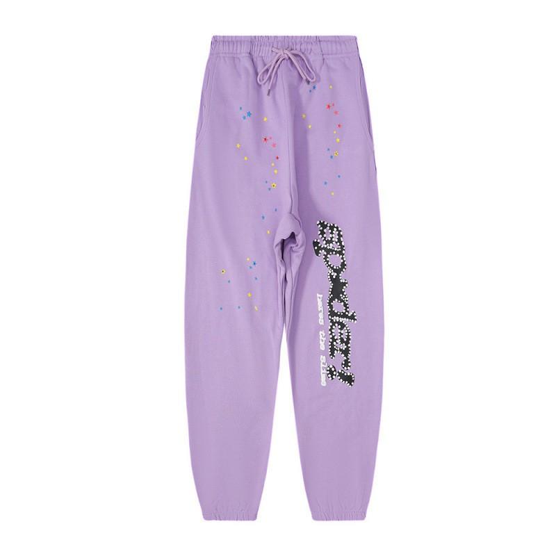 Sp5der Hoodie Unisex Oversized Cotton Pullover With Foil Letter Print Streetwear Sweatshirt Teens