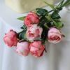 6 stk Kunstige Roseblomster Falske Roseblomster med Lange Stilker Realistiske Langvarige Falske Roser for Bryllup Hjemmedekorasjon