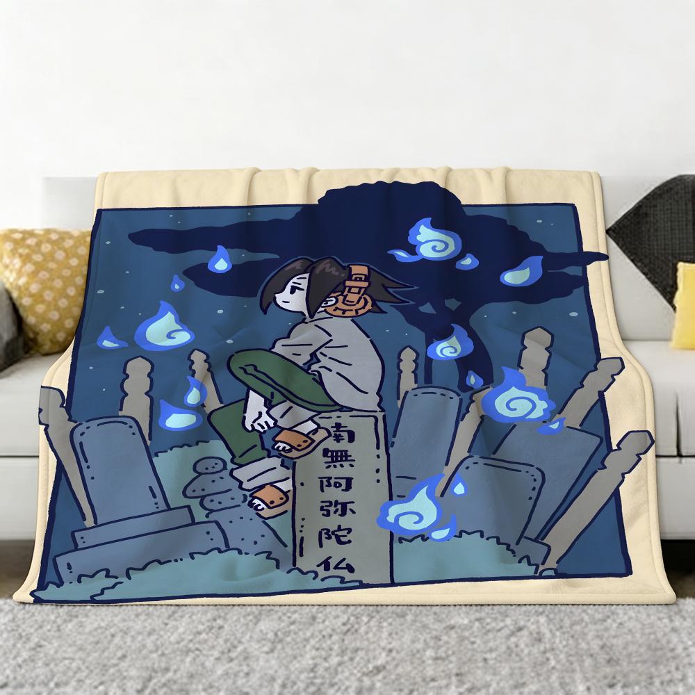

Anime S-Shaman K-King Throw Soft Cozy Flannel Throw Blanket for Sofa Bedroom and More 75x90cm