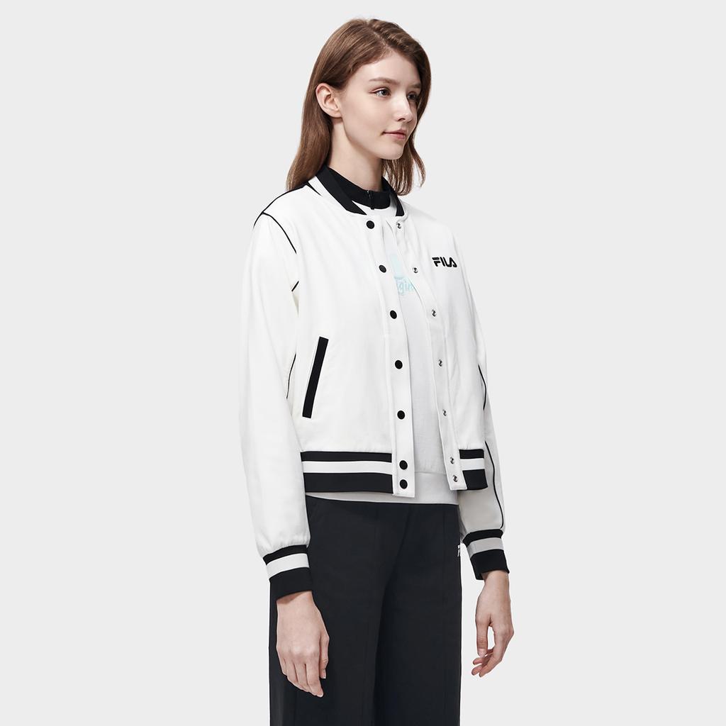 New FILA Baseball Jerseys Women's Cloud White F11W319507F-WT