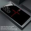 Heartbeat Motif 2D Phone Case for Samsung S26 S25 S24 S23 S22 S21 S20 A55 A54 A53 Tempered Glass Protective Cover