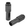 Bicycle Brake Cable Adjuster Screw Aluminum Alloy Bike Cable Adjuster Barrel for Road Mountain BikeBlack   1 Pair