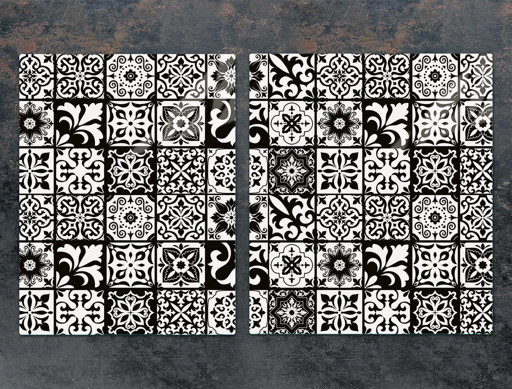PLACA PROTECTORA DE CRISTAL PARA COCINA 85x52 MOSAICO
