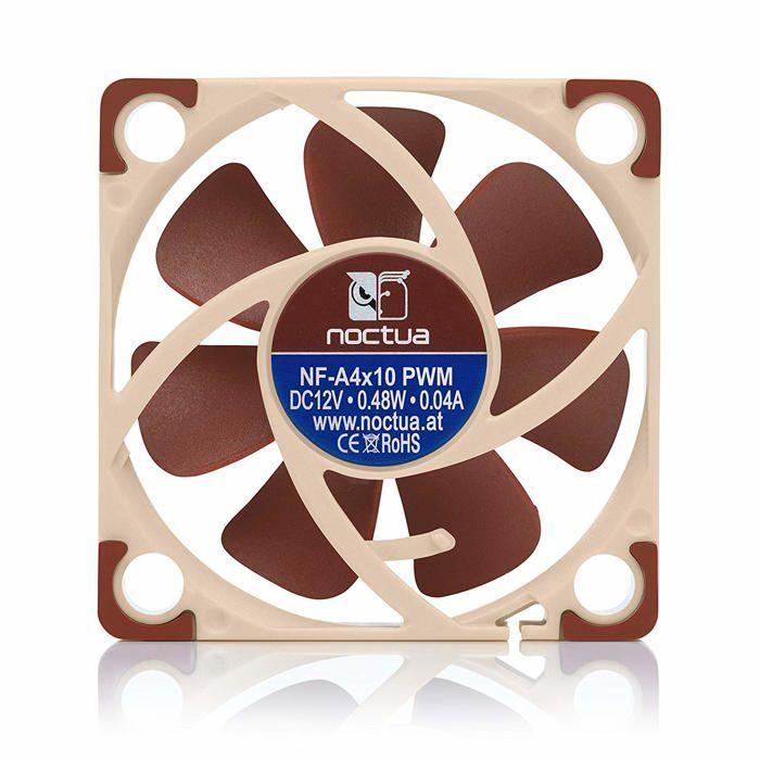 Ventilateur - noctua - nf-a4x10 pwm - 4 cm - 1000-5000 tr/min - 19,6 db
