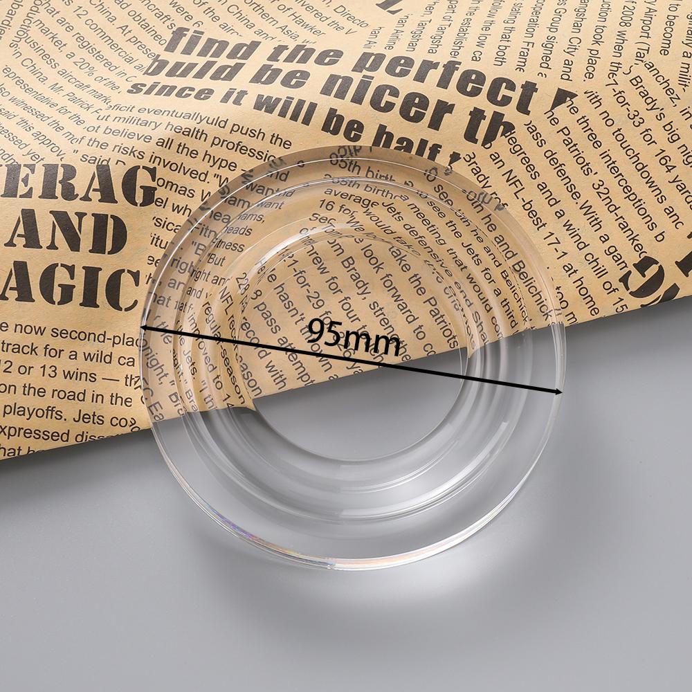 

1pc Transparent Acrylic Jewelry Display Tray Suitable For Jewelry Bracelets And Antique Bracelet Holders Bead Measuring Tools