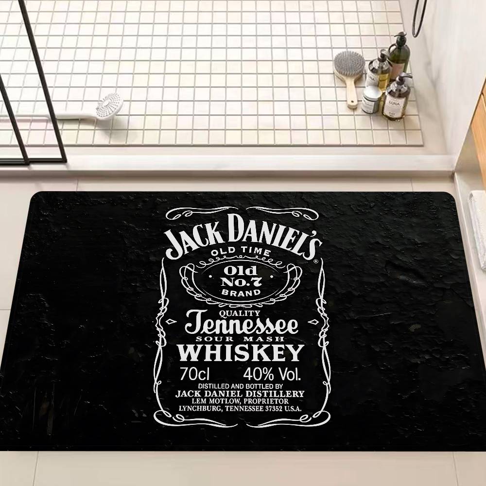 Brand J-Jack Daniel Luxury Entrance Door Mat Nordic Style Bedroom Living Room Doormat Home Balcony Anti-Slip Modern Home Decor
