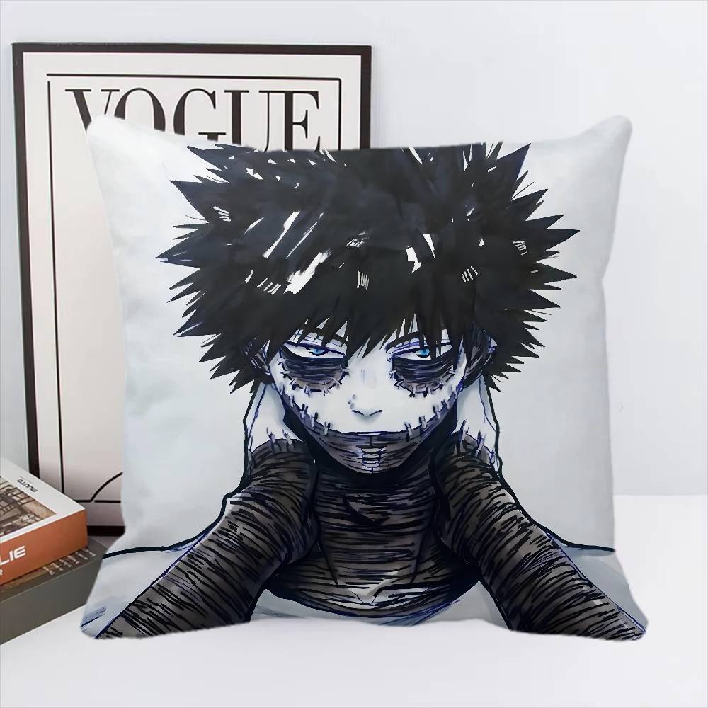 My Hero Academia Dabi Anime Pillow Case Square Pillow Bedroom Sofa Leisure Comfort Cushion Car Living Room Home Decoration