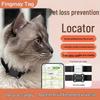 Pet GPS Tracker Collar - Anti-Lost Monitoring Device for Cats & Dogs, Compatible with Android & iOS.