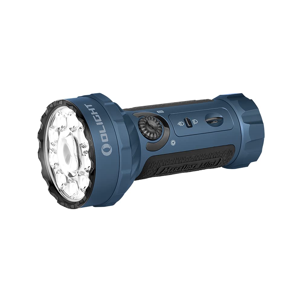 OLIGHT Marauder MINI Flashlight LED Flashlight Powerful Most Handy Light 7000 Lumens Range 600M Runtime Rechargeable Disaster Prevention Compact Power