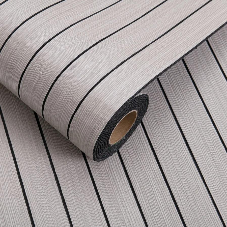 1 Roll Self-Adhesive 3D Wood Grain Vinyl Wall Panels-Easy to Install for Ceiling-Home Decor for Living Room,Bedroom,Restaurant