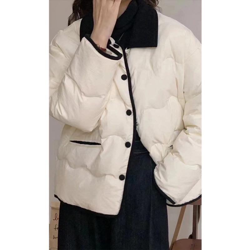 Light Down Cotton-padded Clothes Women's Short Cotton-padded Jackets Winter New Cotton-padded Jackets