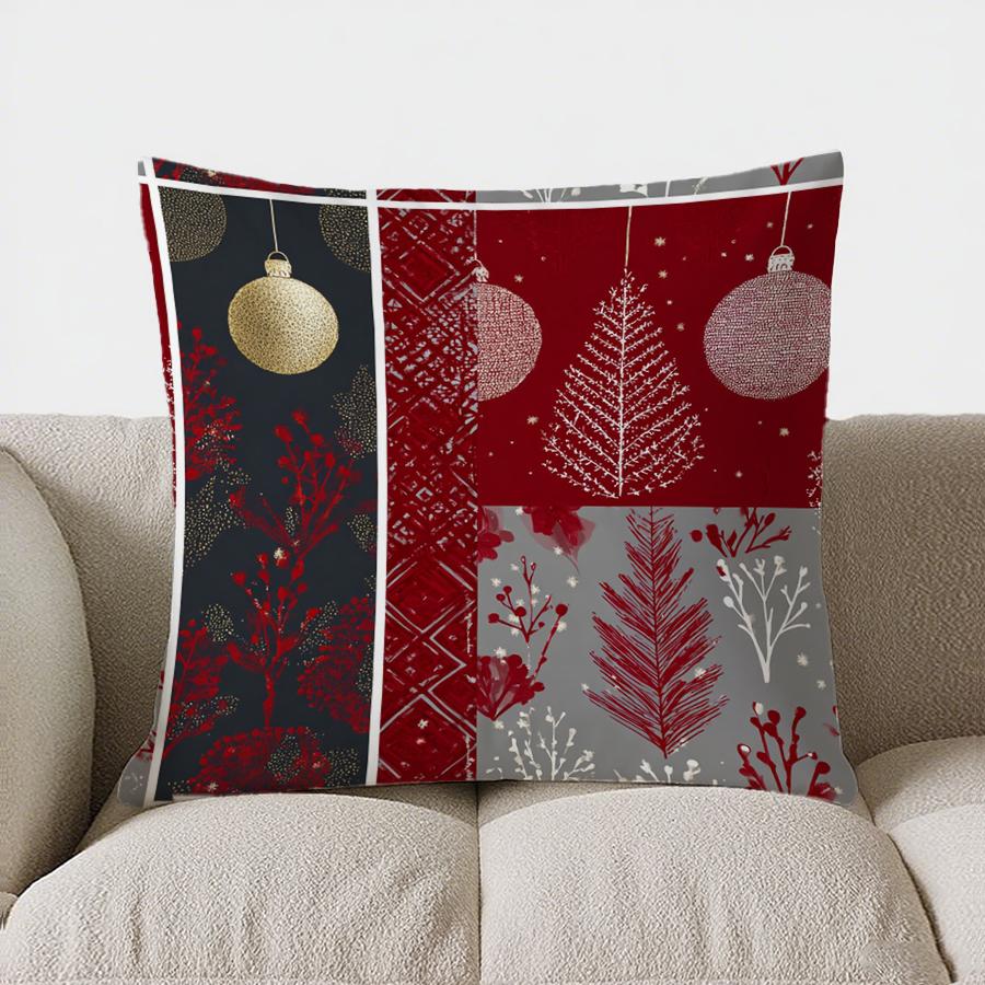 

Home Decor Colorful Checkered Pattern Decorative Pillow Pattern Cushion Cover Suitable For Sofa Bedroom Car Pillow Cover 16x16Inch