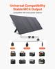 400W Foldable Solar Panel, 24% High-Efficiency Portable Monocrystalline Solar Panel Charger with MC4 Output & 10-in-1 DC Adapter, IP67 Waterproof for