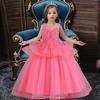 Girls Princess Dress Puffy Mesh Skirt Wedding Dress Evening Dress Long Flower Girl Dress