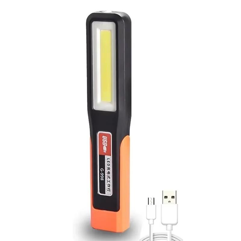 1/2/4/8PCS Helle COB LED Arbeitsleuchte Automechanikerlampe USB aufladbare Taschenlampe Magnetische Taschenlampe Notlicht Warnlicht
