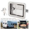 Stainless Steel Toolbox Lock RV Handle Latch Paddle Lock with 2 Keys for Trailer Truck Camper Industrial heavy duty panel lock