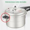 Kita Universal Pressure Cooker Side Handle Replacement - Single Hole Small Handle Rear Pot Ear Accessory