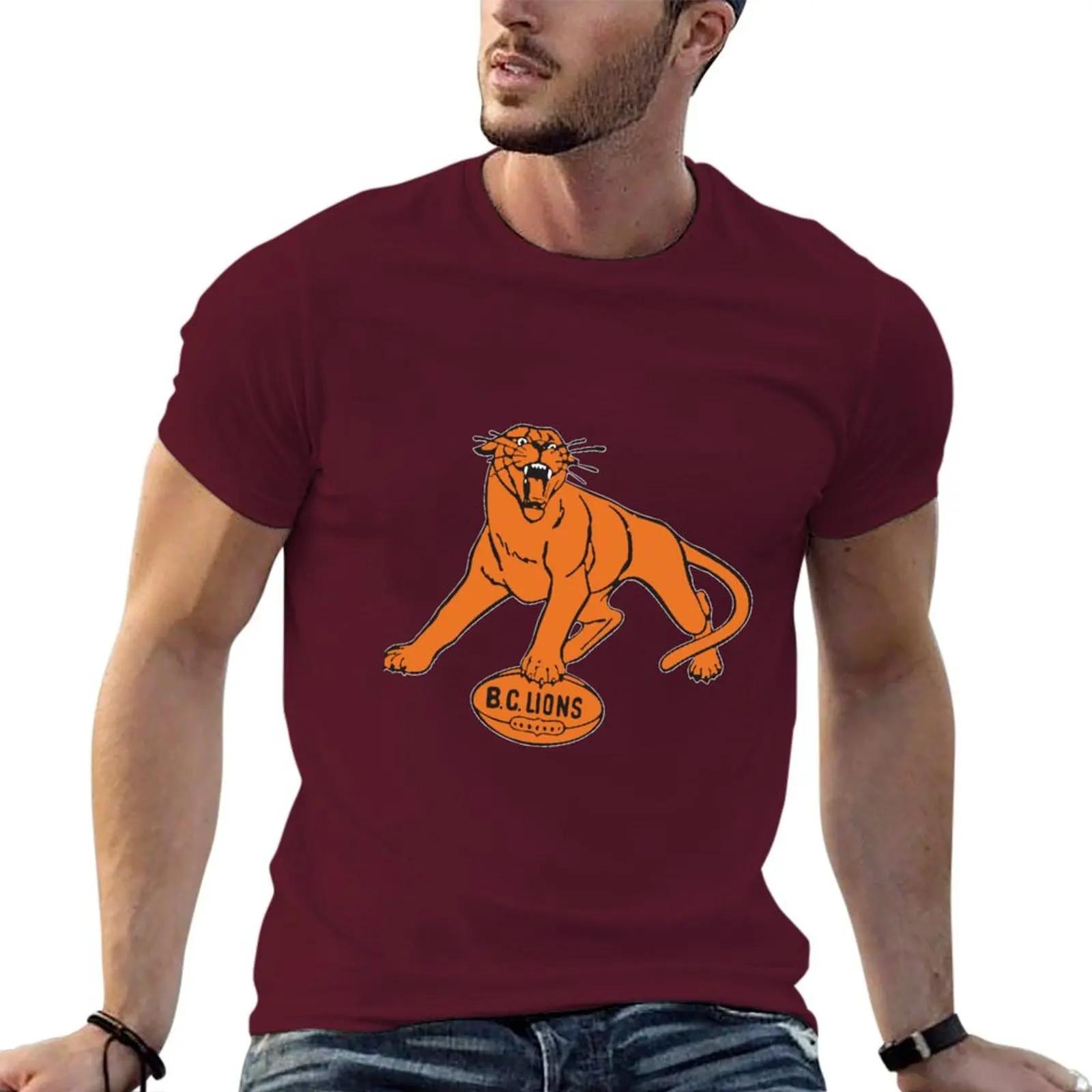 Логотип BC Lions Логотип BC Каждый Ребенок Важен Винтажный Футбол B.C. Футболка Li S