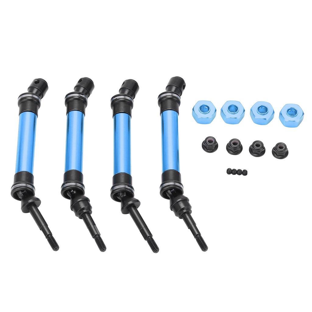 4pcs CVD Steel Front Rear Drive Shaft Complete Driveshaft Compatible for   Slash 1Celsius10 RC Car
