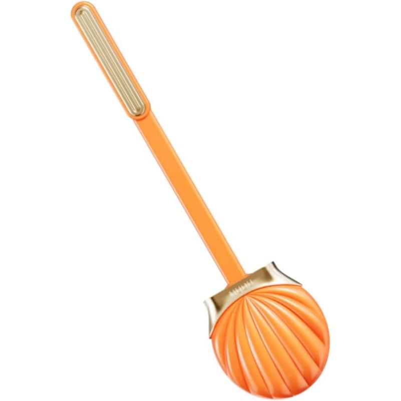 

Набор ершиков для унитаза, силиконовая насадка для ванной комнаты, декоративные щетки для чистки унитаза с длинной ручкой для ванной комнаты, туалета оранжевый