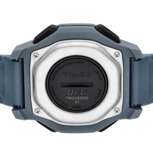 TIMEX UFC Spark Digital Quartz Watch, 50M Water Resistant, Acrylic, 46mm, TW2V83900, Men's, Gray