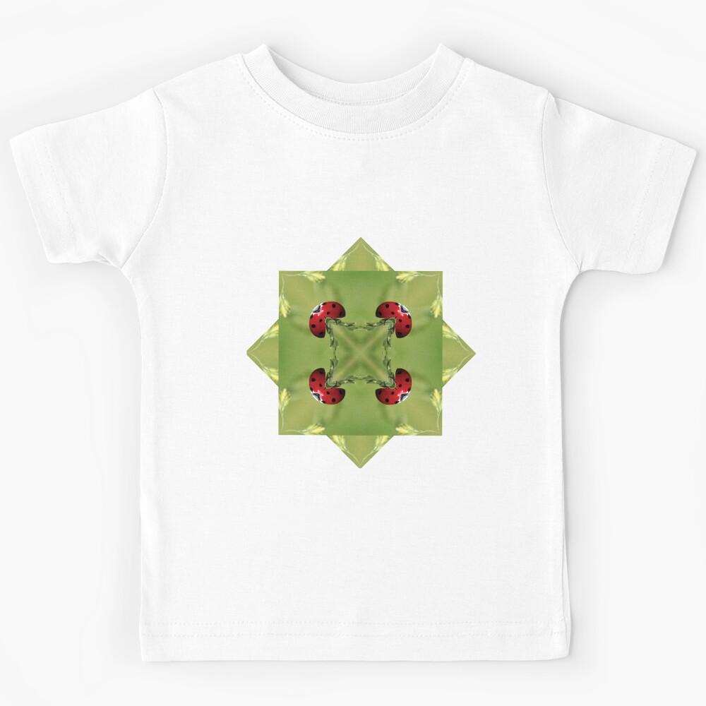 Ladybug  Geometric  Kids T-Shirt 130