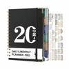 Jahresplaner 2027 A5 12-Monate Büroarbeitsplaner Hardcover Notizbuch Schulbedarf