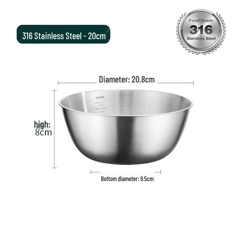 ZISIZ Stainless Steel Food Grade Basin