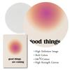 Good Things Are Coming Affirmational Quote Gradient Inspiration Poster Canvas Painting Pink Aesthetic Wall Art Picture Decor