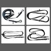 2.2M Dog Leash 2 Hooks Pet Traction Rope Wear-resistant Pet Double-ended Leash  For Dogs