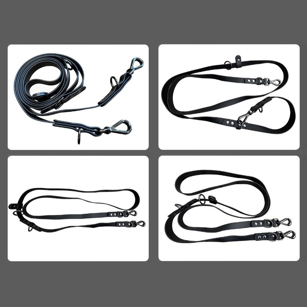 2 Hooks Dog Leash 2.2M Pet Traction Rope Easy To Clean Pet Double-ended Leash Pet Training