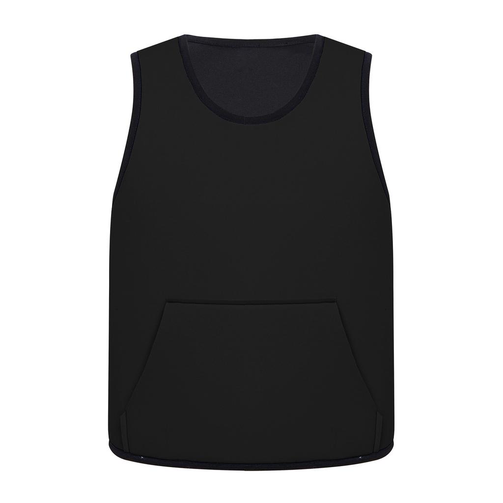 Unisex Kids Adaptive Clothing Sensory Compression Vest Adjustable Hook-And-Loop Fastener Padded Front Color Block Vest