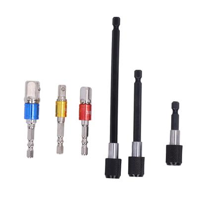 Adattatore per Punta con Codolo Esagonale da 14 pollici Mandrino Magnetico di Prolunga Kit Portapunte per Inserto per Avvitatore a Bussola