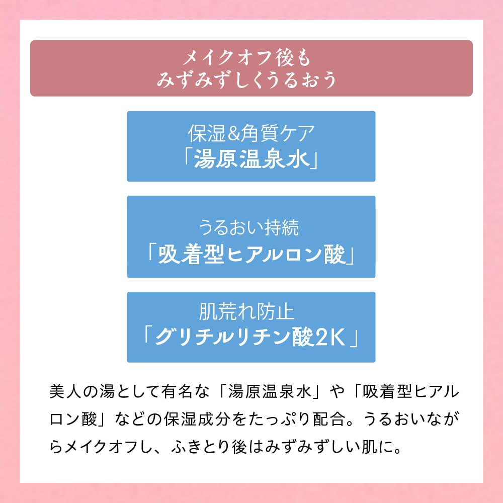 Rice Force Official Cleansing Water Power 2 Makeup (200ml / Approx. 2-Month Supply) [Rice No. Remover, Wipe-Off, Time-Saving, Moisturizing]