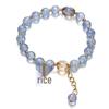 2025 Jadeite Green Jade Rabbit Bracelet: High-End Chinese Style, Year of the Snake, Elegant Women's Niche Beaded Design