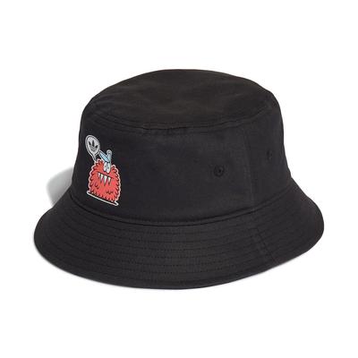 adidas Originals Kids Bucket Hat Kevin Lyons Collaboration Sports Hat Black Kids Hats H32450