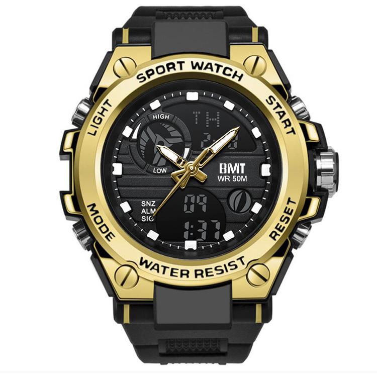 Multifunction ShockProof Watch for Men Luxury Outdoor Sports Waterproof Chronograph Analog Digital Watches Fashion digital watch